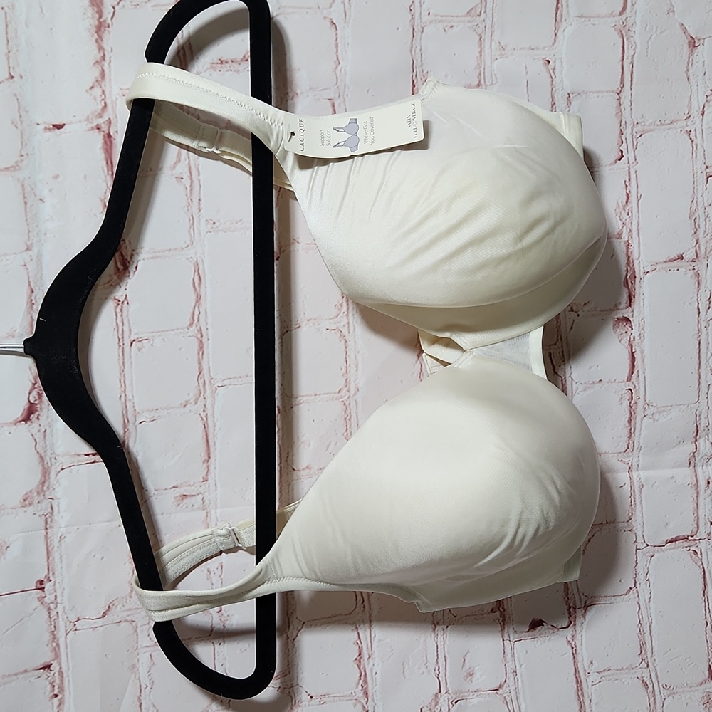 NWT CACIQUE Satin Full Coverage 38DD Bra